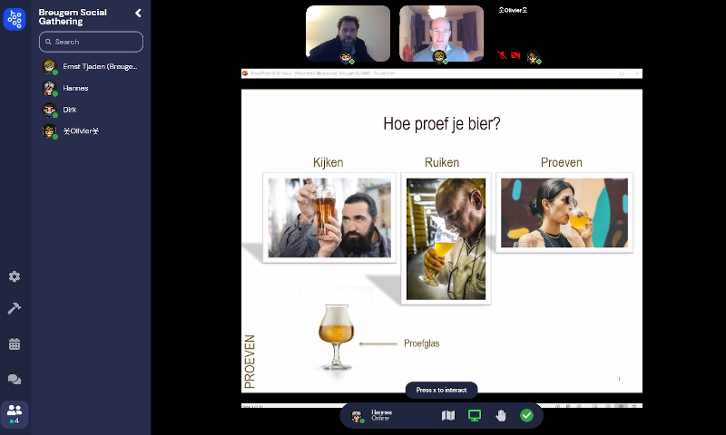 Bier proeven in coronaproof Breugem kroeg